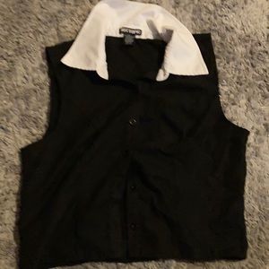 Hot Topic Button Up Crop Top